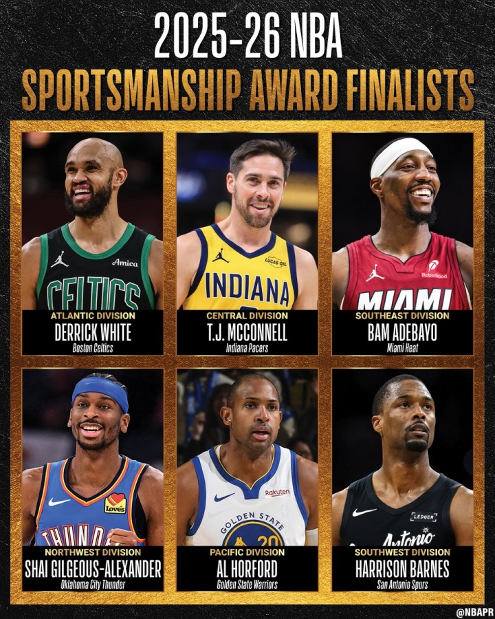 九游娱乐入口-SGA被提名体育道德风尚奖！美网友绷不住了：怎么不提名追梦？